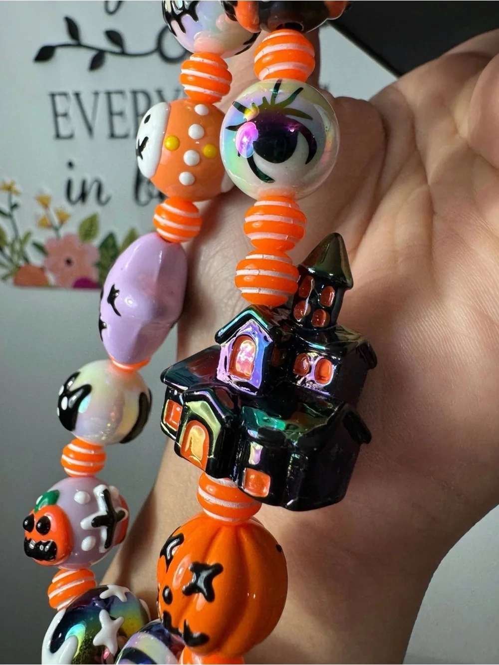 Handmade halloween haunted